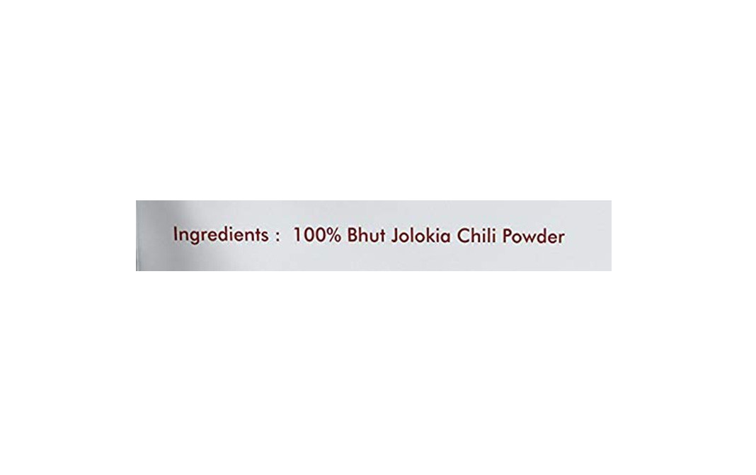 Holy Natural Bhut Jolokia Powder Smoke Dried   Pack  100 grams
